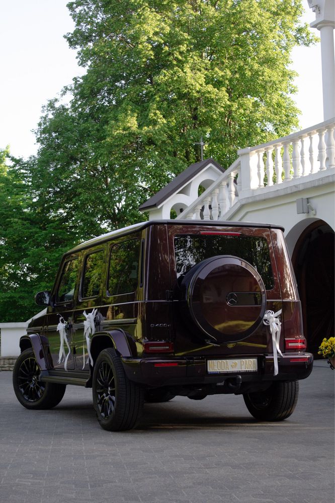 Samochód na wesele , samochód do ślubu , Mercedes G Kraków