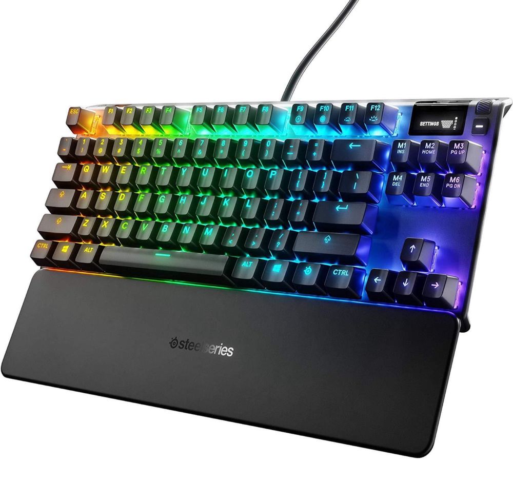 Klawiatura mechaniczna SteelSeries Apex 7 TKL Red Switch Czarny