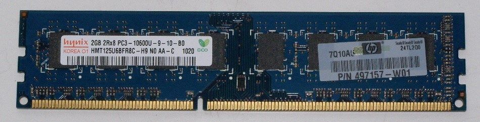 Память 2 Gb DDR3-1333 (Intel/AMD)