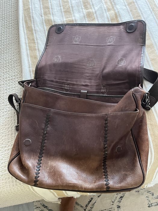 Mala em pele para Homem Massimo Dutti