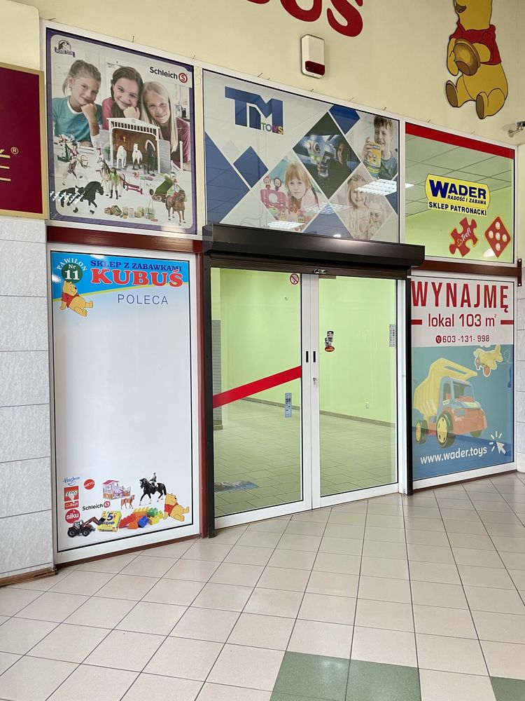 Wynajem lokalu 103,5 m² w Lęborku – Dom Handlowy Kupiec