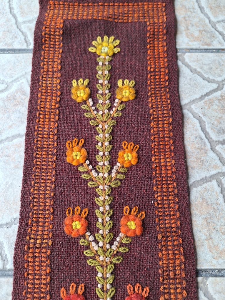 Kolekcja PRL stara makatka kilim  Cepelia