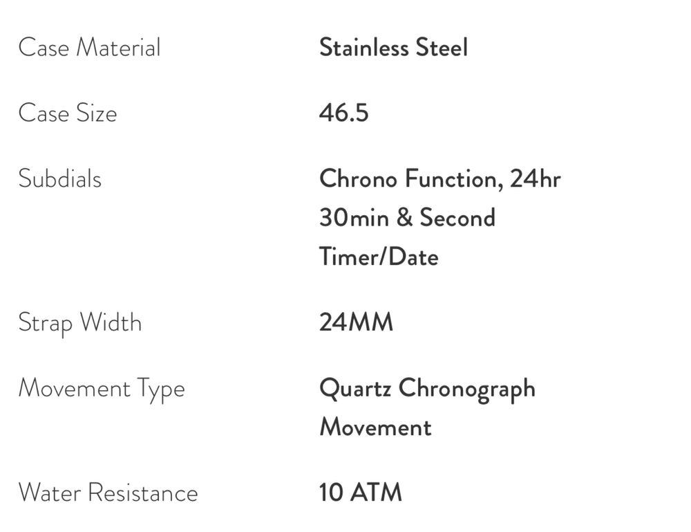 Relogio MVMT Raptor Silver - Novo na Caixa original