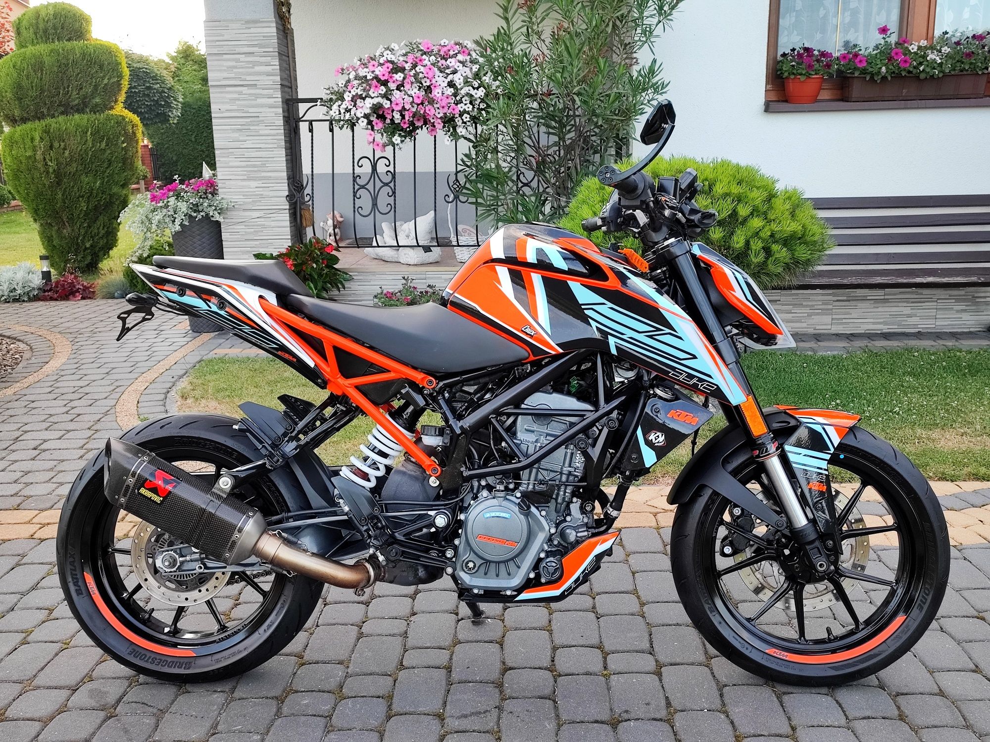 KTM Duke 125 ABS Kat B A1 2020r AKRAPOVIC Niski Przebieg Super Stan