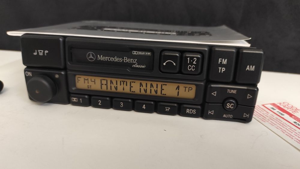Radio Becker Classic MERCEDES R107 W126 W201 R129 W140 w123 w202 w210