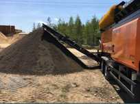 Ziemia ogrodowa przeziewana Transport od 1 do 20 ton