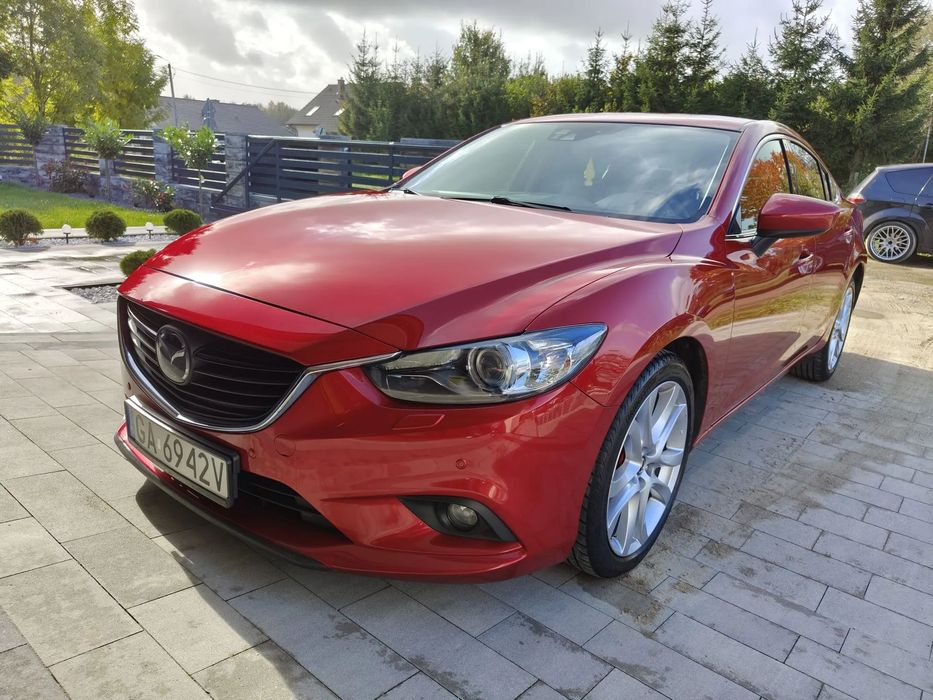 Mazda 6 Mazda 6 2014 r. 2.5 benzyna automat sedan bezwypadkowy salon Polska