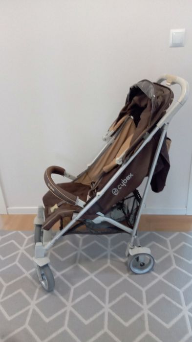 Cybex Callisto wózek spacerowy parasolka brązowy pełna rączka