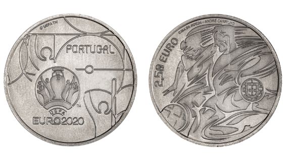 Moedas comemorativas de 2.5€ Portugal (várias, veja o anuncio)