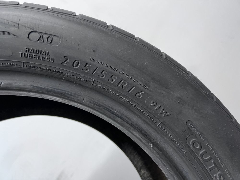 2шт літо 205/55/R16 2021р Dunlop Sport Maxx RT