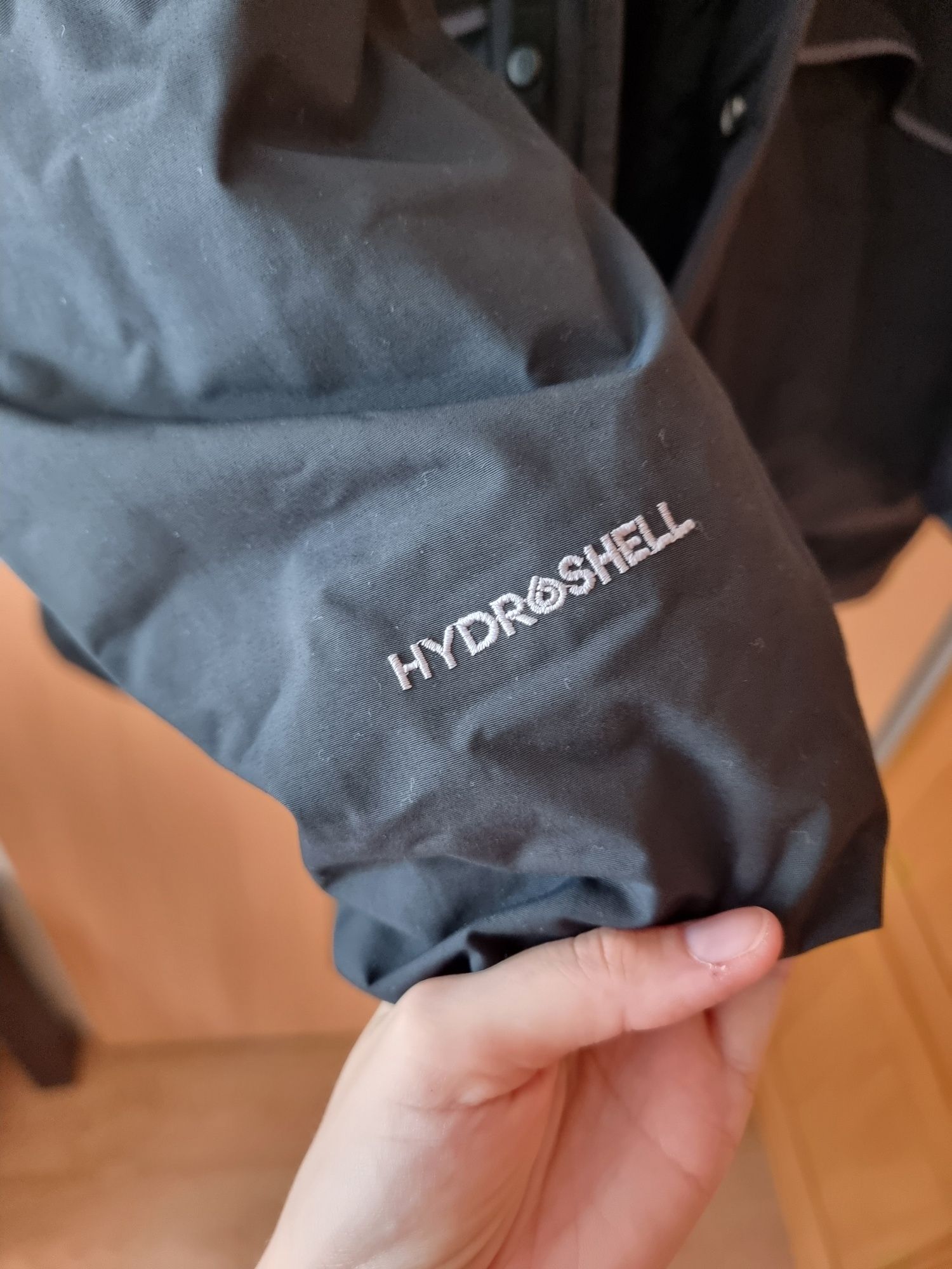 Czarna męska kurtka pierze Berghaus XXL pikowana zimowa premium