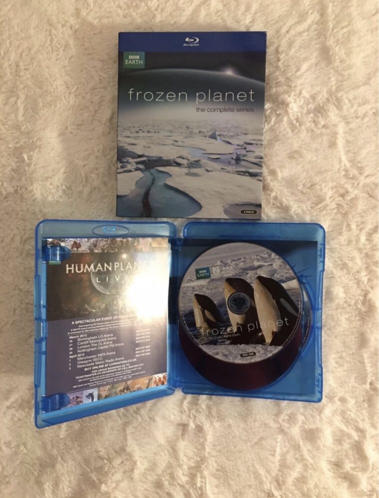 Documentário Frozen Planet Blue-Ray