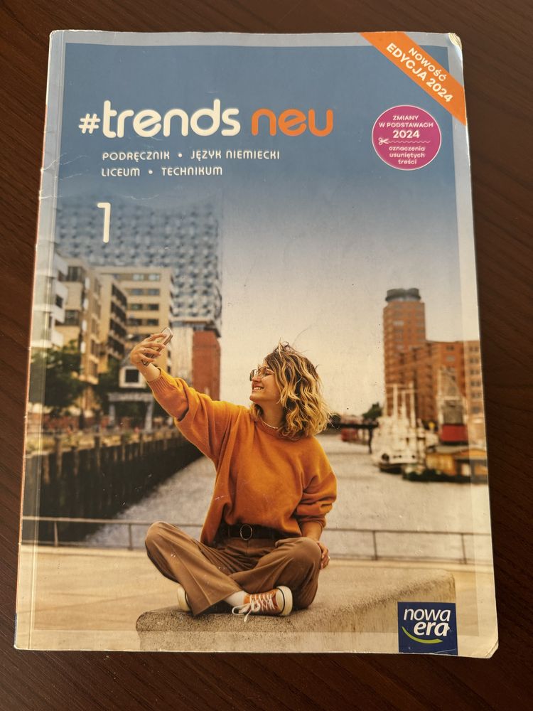 Podręcznik do języka niemieckiego ,,#Trends neu” do klasy 1