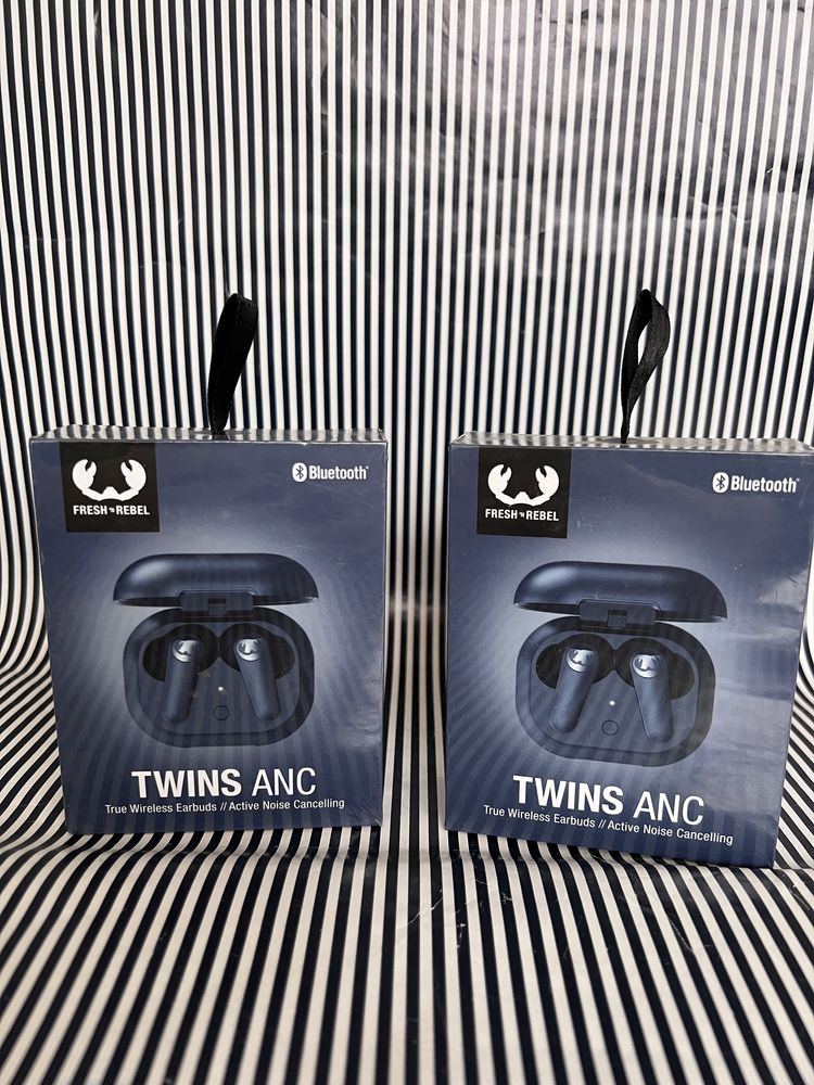 Навушники бездротові Fresh N Rebel Twins ANC Steel Blue ( 3TW3100SB )
