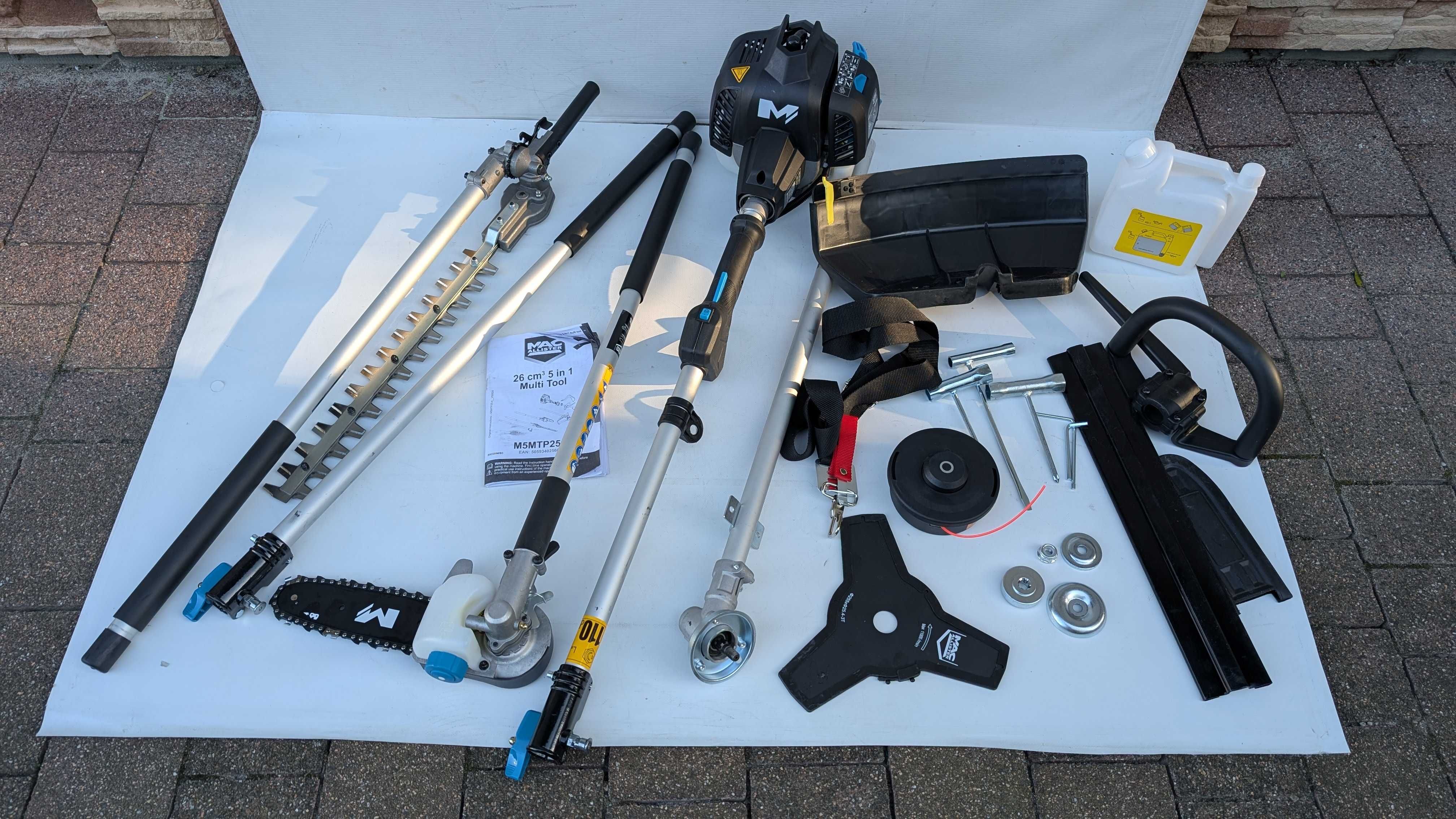 Podkaszarka spalinowa Macallister M5MTP25-4 5w1