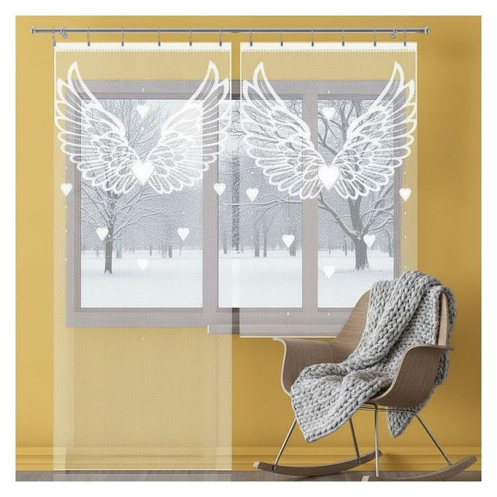 Komplet firan Skrzydlate Serce wys 250 cm DomoweTekstylia | WN6SS2 55K