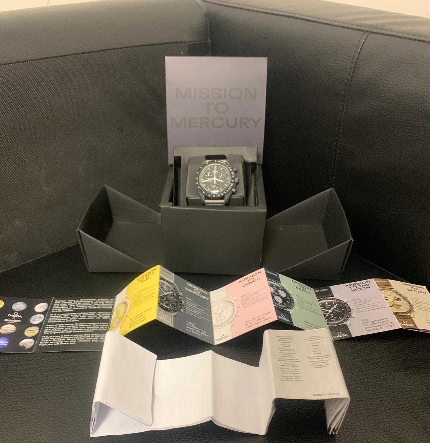 Omega x Swatch Mercury SO33A100 - Letni Festiwal Rabatów -50%