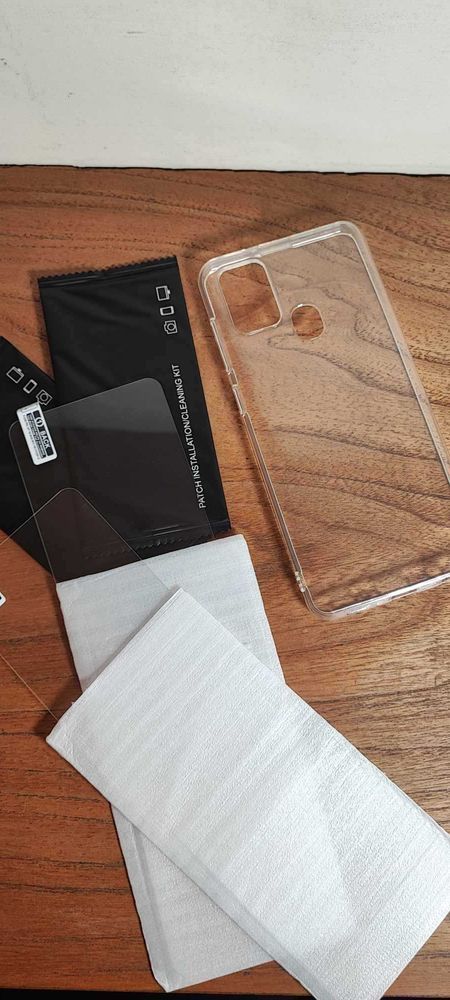 Etui do Samsunga A21s przejrzyste + 2 szkła hartowane w zestawie
