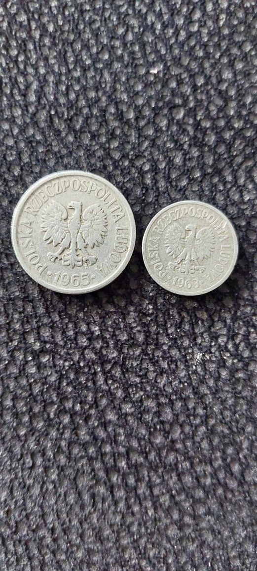5o gr z 1965 r,10 gr z 1963 rok