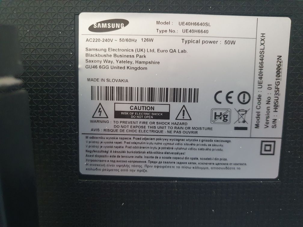 Samsung led tv 40 smart