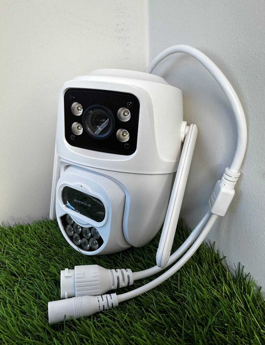 Камера видеонаблюдения вайфай WiFi iCsee уличная поворотна відеонагляд