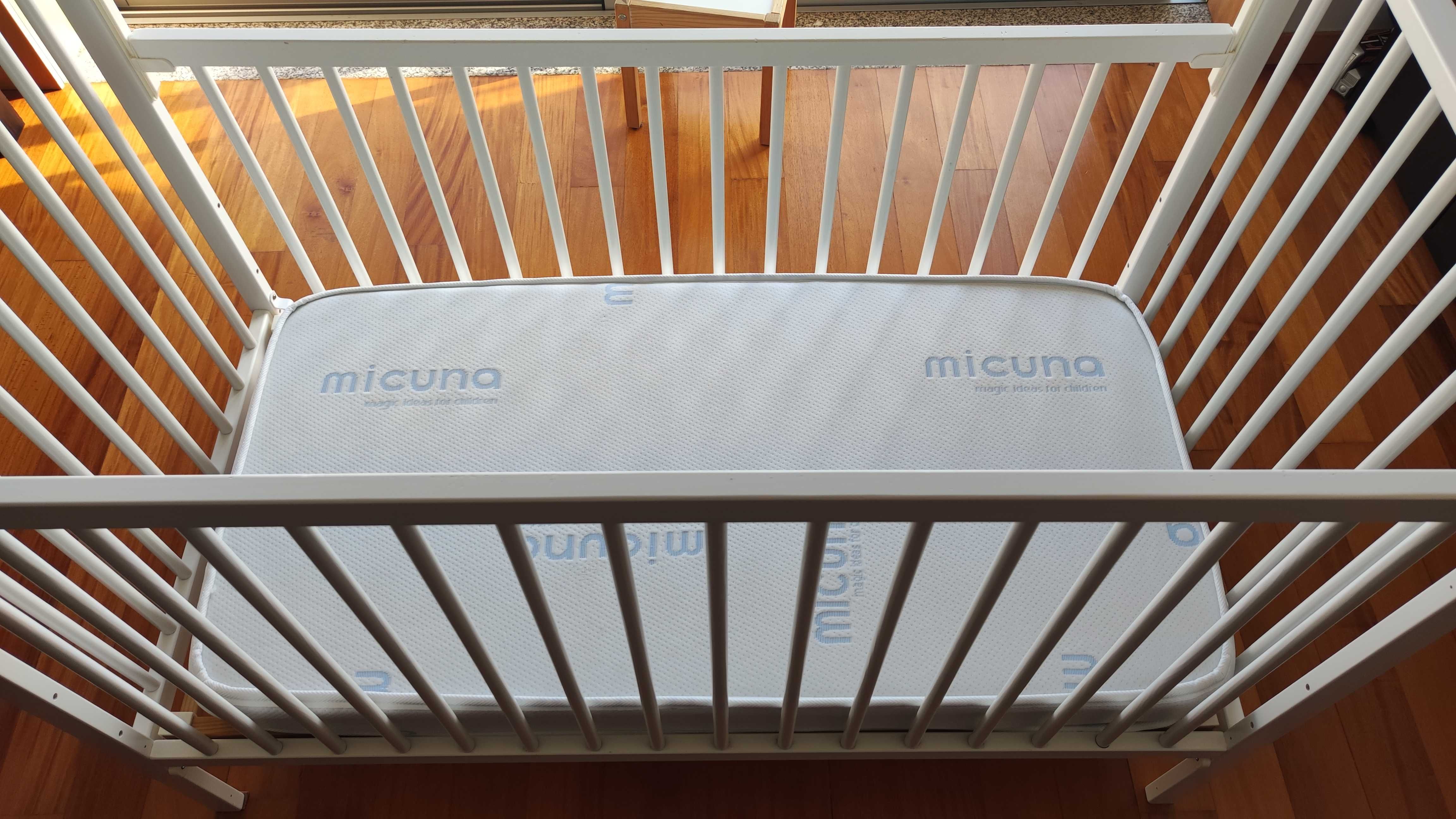Cama Basic 120x60 cm ZIPPY Baby (Evolutiva) +  Colchão Micuna