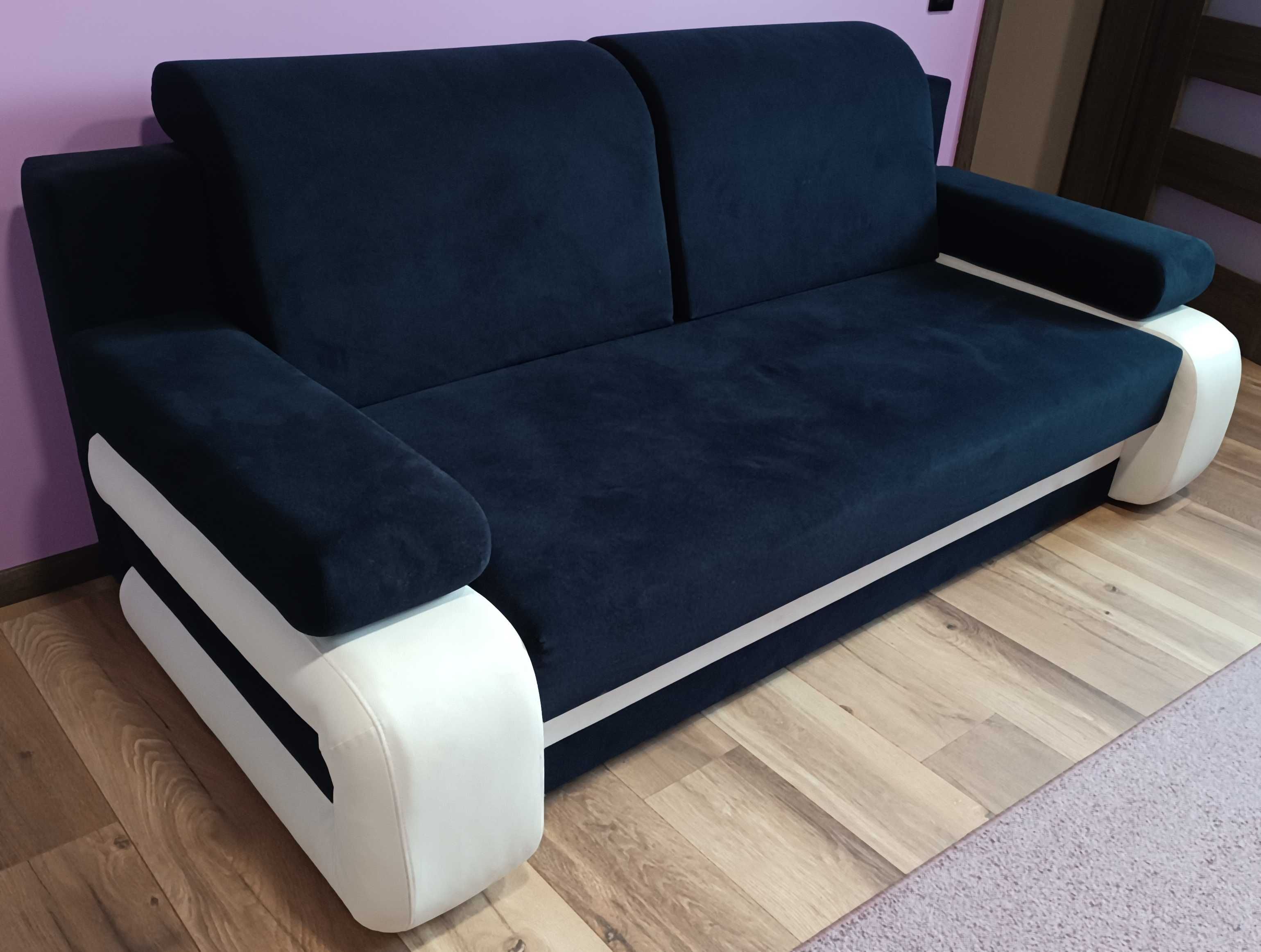 Kanapa - Sofa AURIS 202x95x90cm, sprężyny Bonell, Powłoka Hydrofobowa