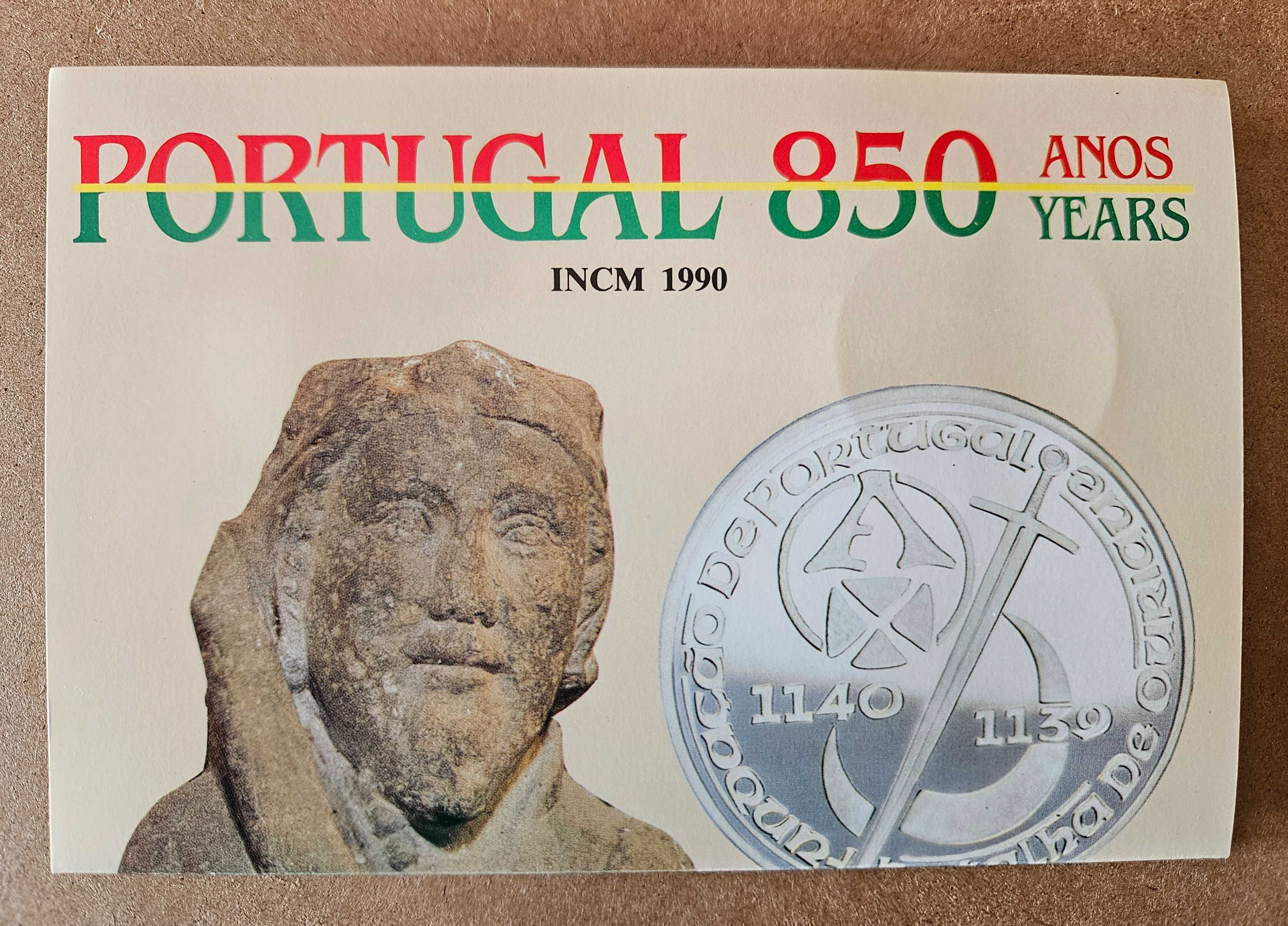 Moeda comemorativa 850 anos Portugal - 250 escudos
