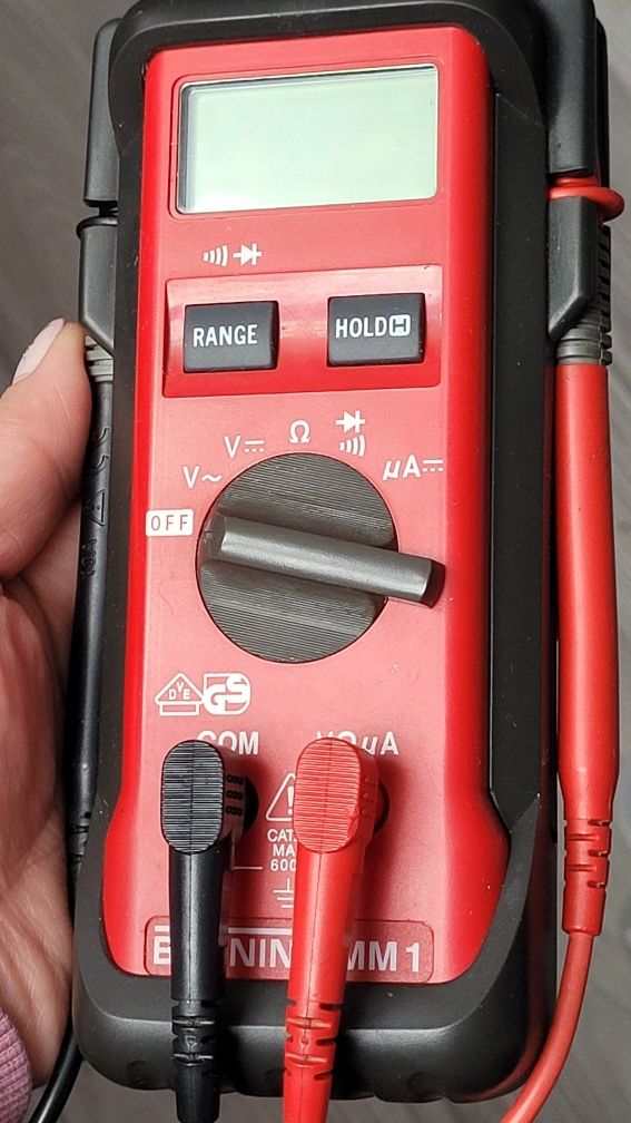 Benning MM1 multimetr Cyfrowy miernik uniwersalny