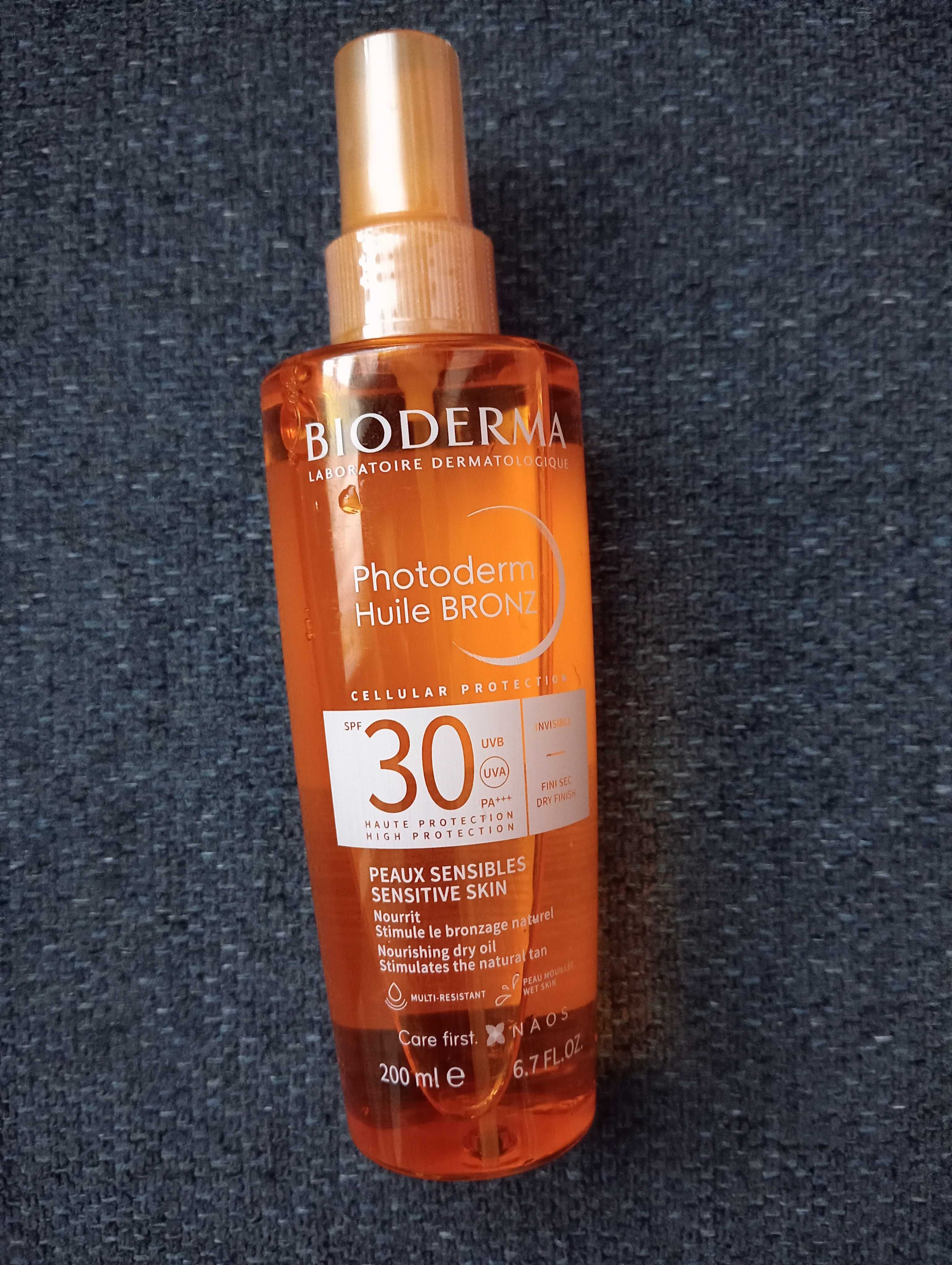 Olejek suchy do opalania 30spf BIODERMA-nowy