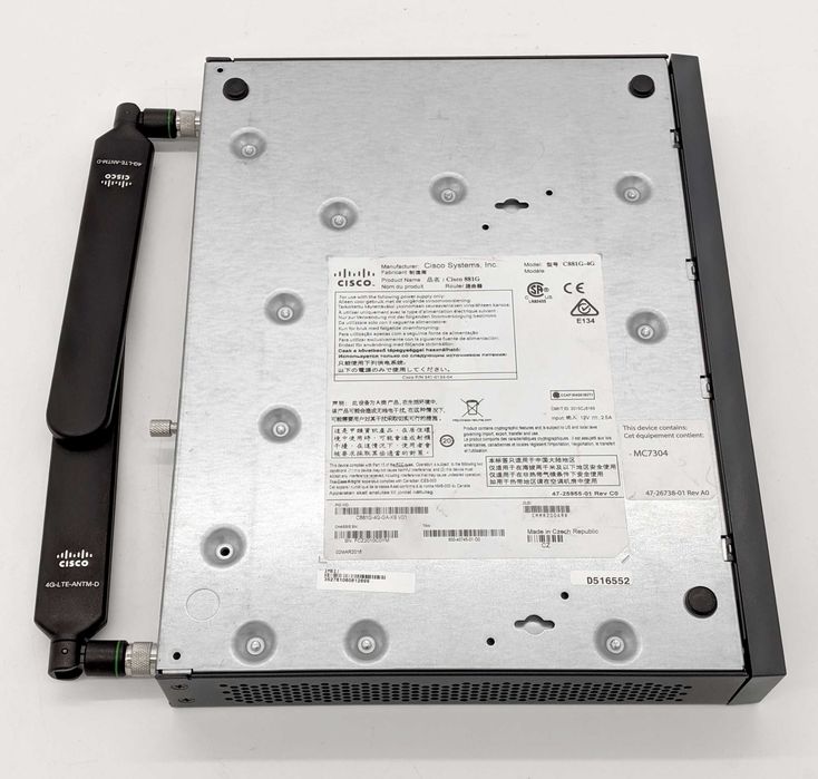 4G маршрутизатор Cisco C881G-4G