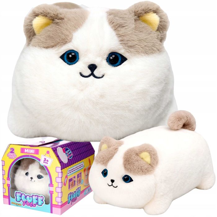 Interaktywny kot kotek powtarza słowa reaguje na dotyk