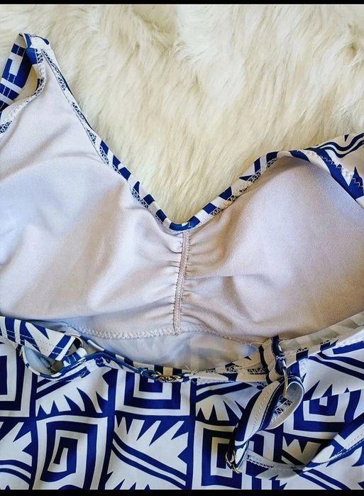 Koszulka kąpielowa do pływania greckie wzory M L