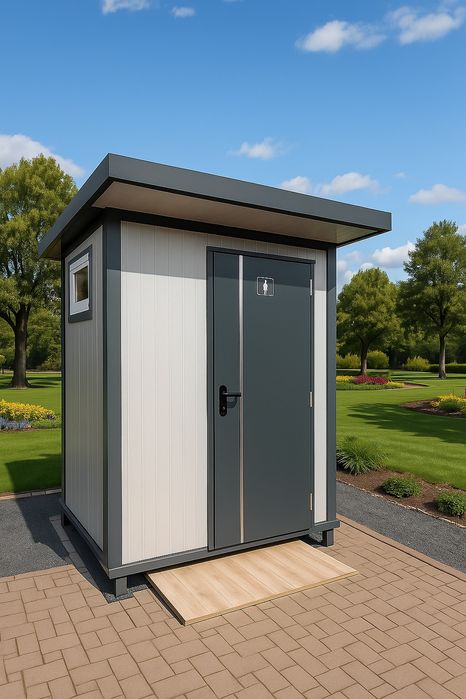 Kontener socjalny W.C,  łazienka, prysznic