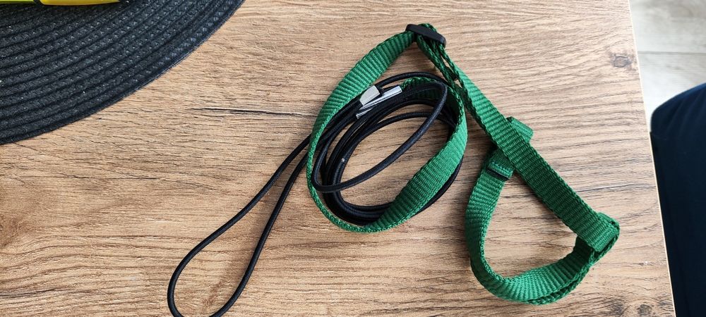 Szelki dla papugi małej i średniej z regulacją