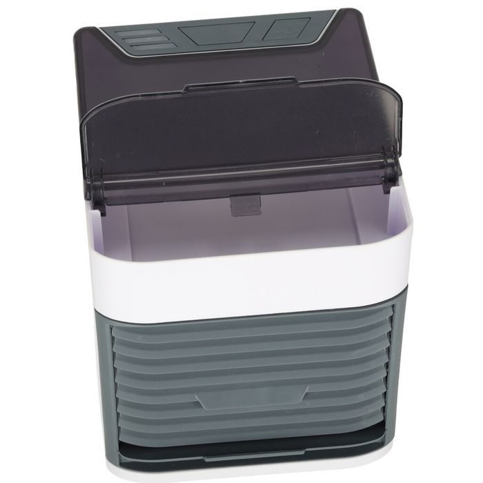 Klimatyzator Mini Klimator Biurkowy Wodny USB Wentylator Przenośny LED