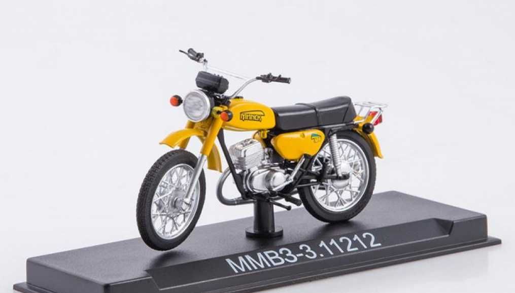 Журнал  серии Наши мотоциклы, №50 с моделью Минск ММВЗ-3.112.12 (1982)