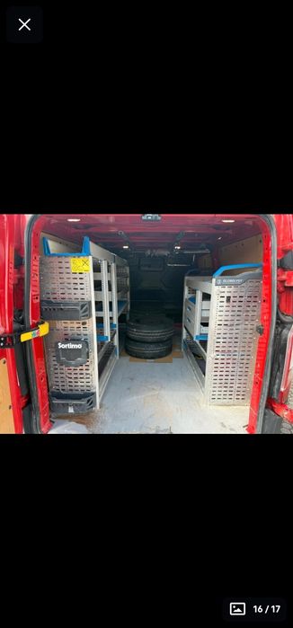 Ford Transit Custom zabudowa Sortimo
