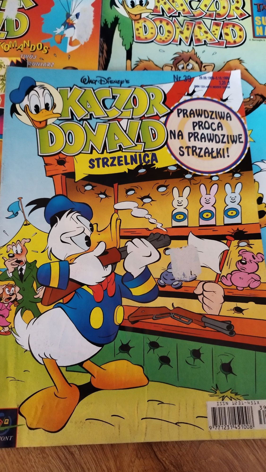 Komiksy Walt Disney Kaczor Donald 1997 rok
