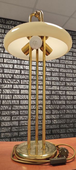 Lampa gabinetowa mosiężna vintage antyk ART DECO AKTUALNE