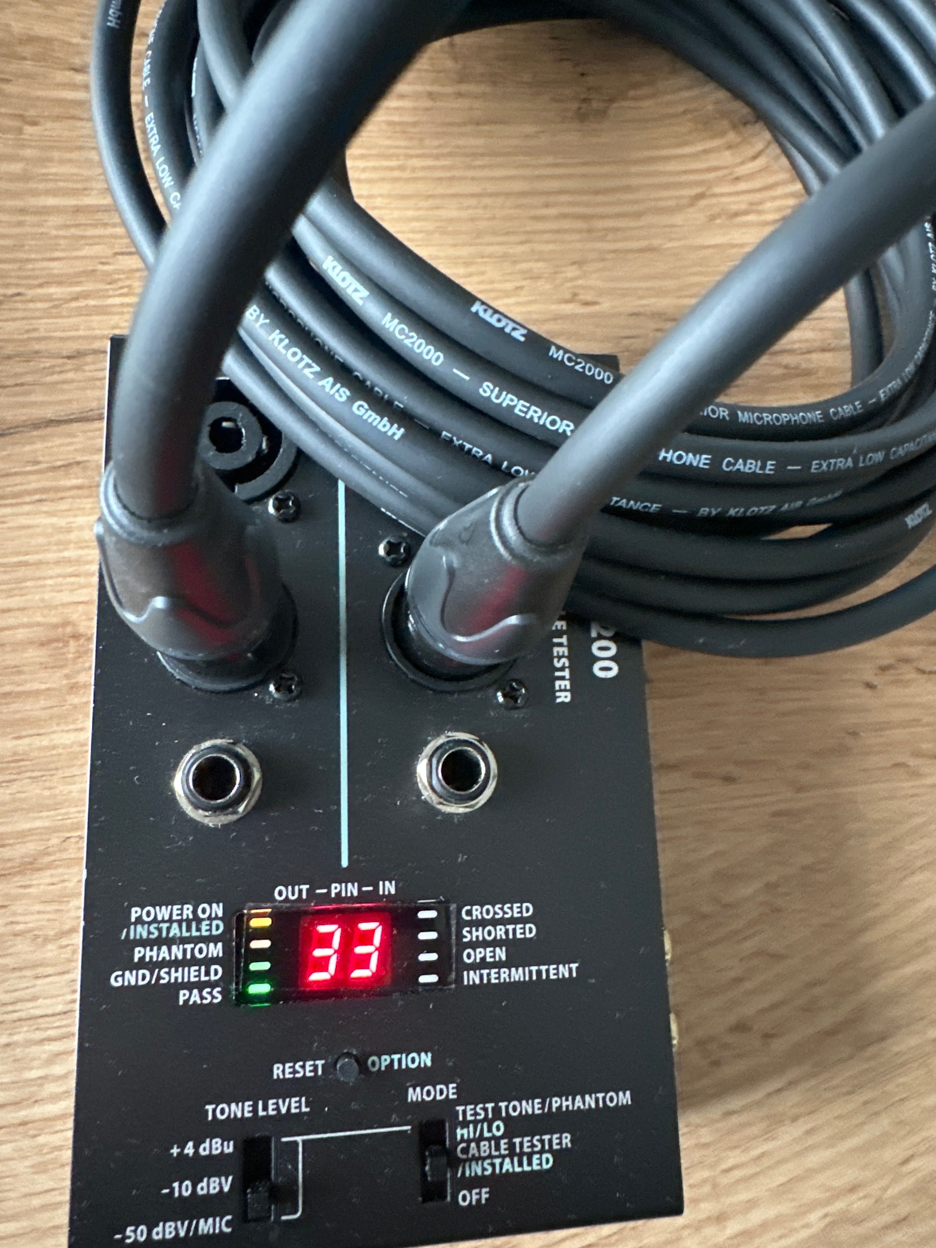 Kabel mikrofonowy Klotz, Neutrik XLR 5 metr. 2szt. mc2000