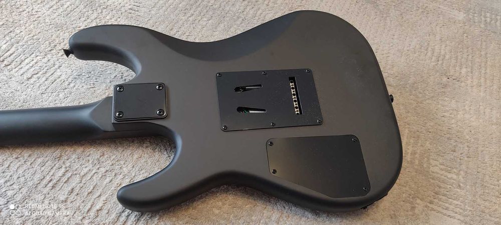 Gitara elektryczna Harley Benton HWY-25 BKS superstrat + SETUP!