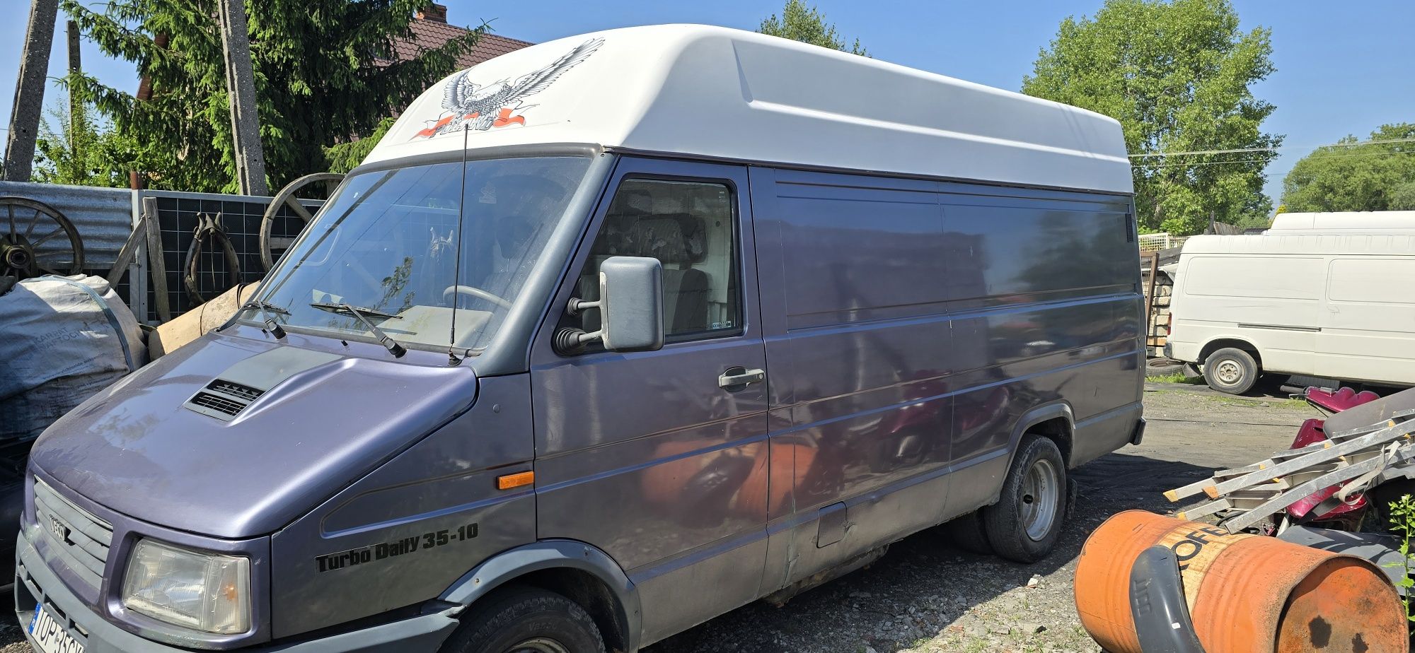Drzwi maska zwrotnica silnik  2,5  Iveco 3510 licznik fotel części