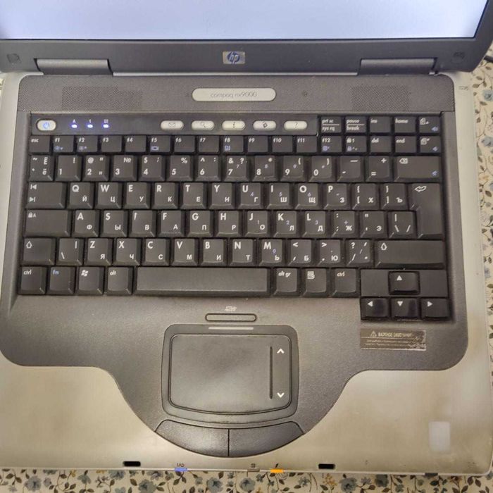 Ноутбук HP Compaq nx9000 под ремонт или разборку