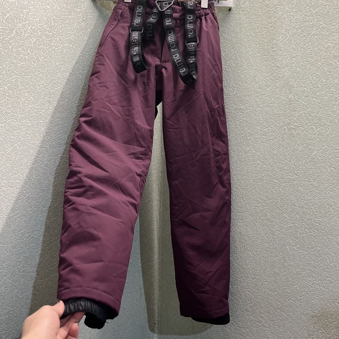 Зимние лыжные штаны полукомбинезон reima 146 + 6 см