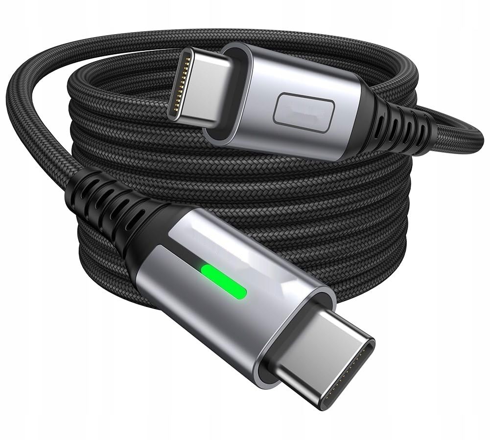 Kabel przewód usbc na usb c INIU USB - USB typ C 1 m czarny