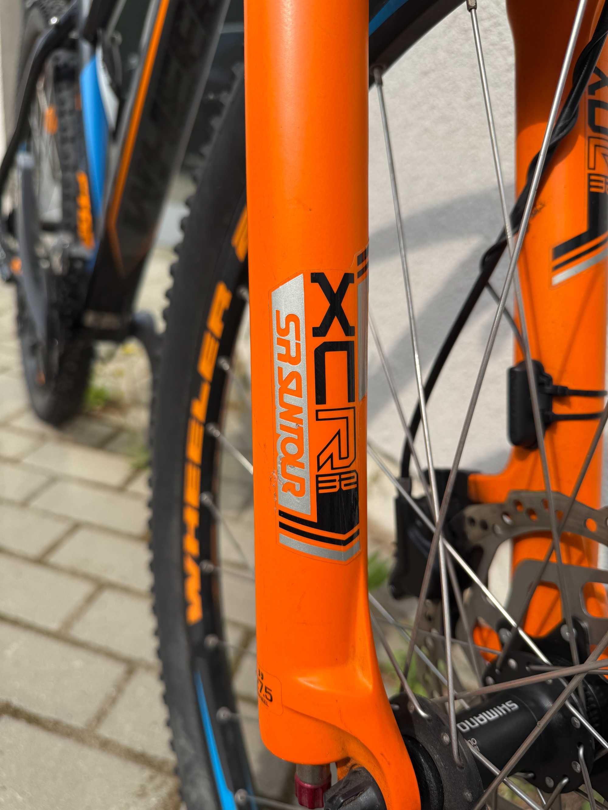 ROWER GÓRSKI MTB WHEELER REACTOR 400 27,5" rama 17" Shimano Super Stan