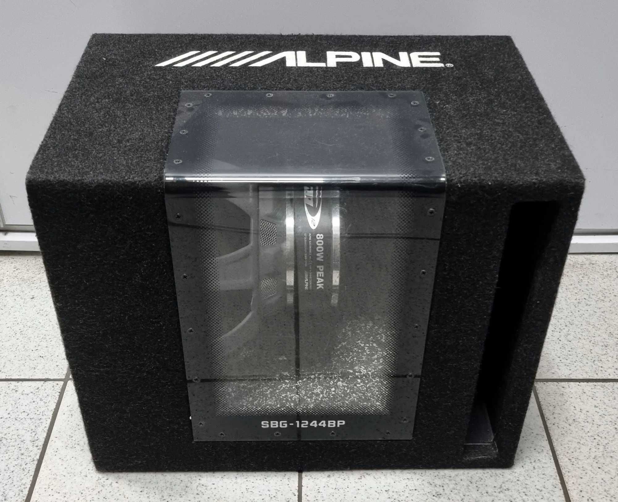 Wzmacniacz Subwoofer monoblock Alpine*Skrzynia Basowa* stan idealny