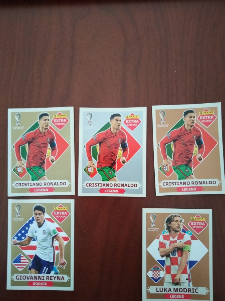 Legends extra stickers mundial 2022