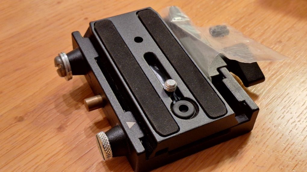 Adapter Manfrotto 577 + Płytka 501PL